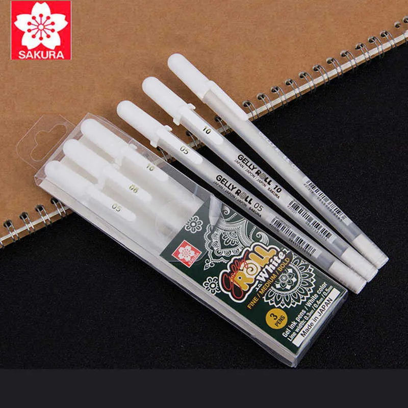 Wholesale Gel Pens Sakura Gelly Roll Ic White Highlight Pen Gel Ink Pens  Bright Color Markers Pen For Drawing Art Design Manga Supplies Gifts  J230306 From Us_oregon, $12.9